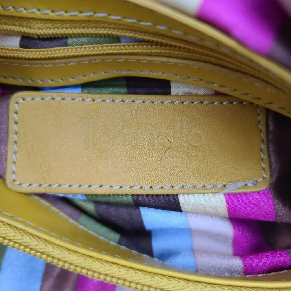 Tignanello yellow leather